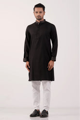 Men Premium Panjabi (Black)